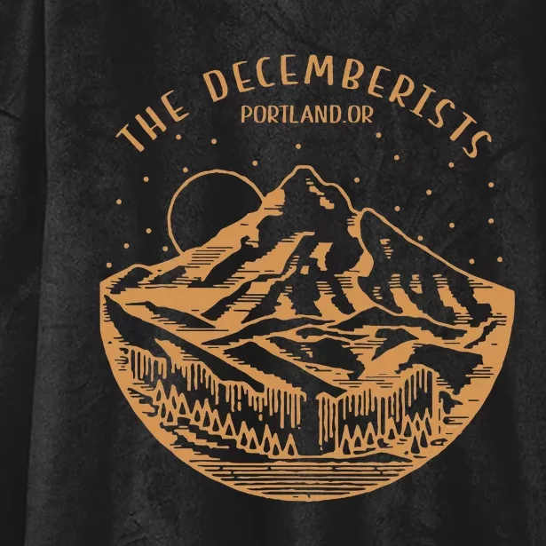 The Decemberists Portland Hooded Wearable Blanket