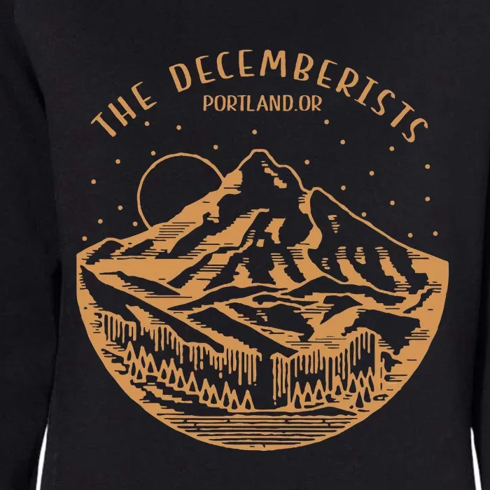 The Decemberists Portland Womens California Wash Sweatshirt