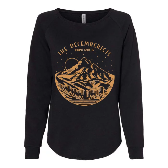 The Decemberists Portland Womens California Wash Sweatshirt