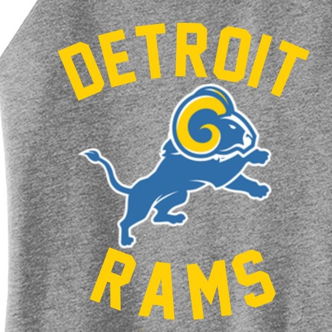 Trending Detroit Rams Logo Women’s Perfect Tri Rocker Tank