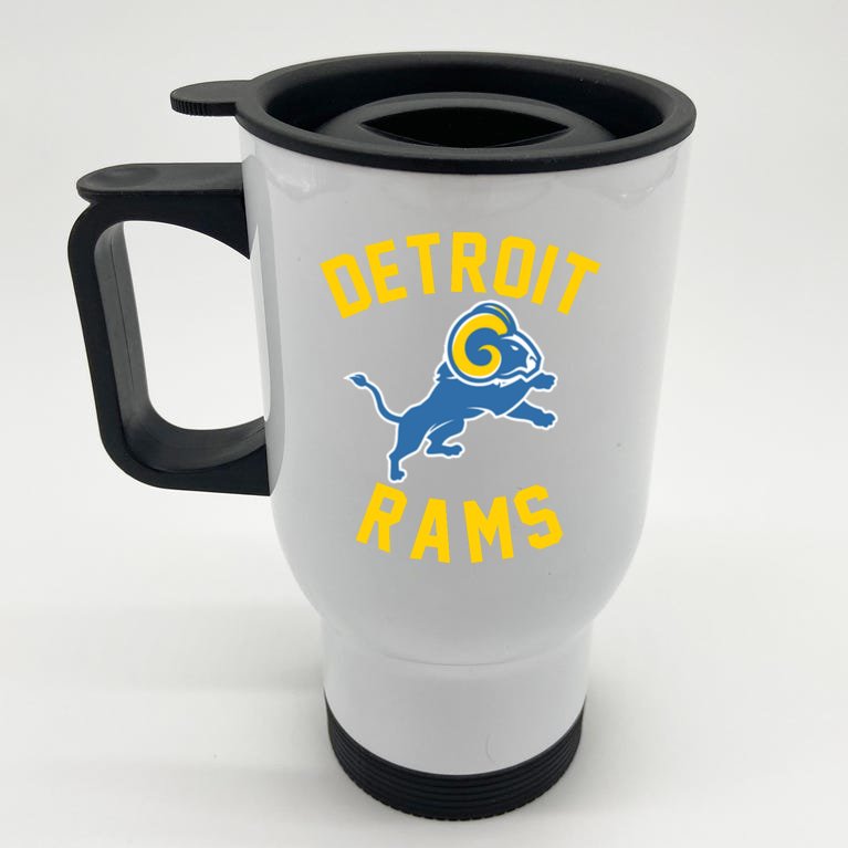 Trending Detroit Rams Logo Stainless Steel Travel Mug