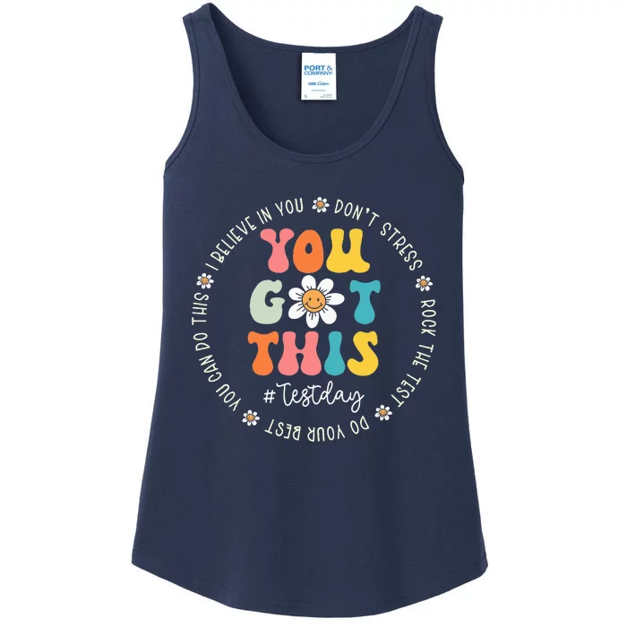 Test Day Rock The Test Teacher Testing Day You Got This Ladies Essential Tank