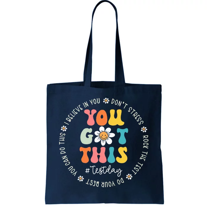 Test Day Rock The Test Teacher Testing Day You Got This Tote Bag