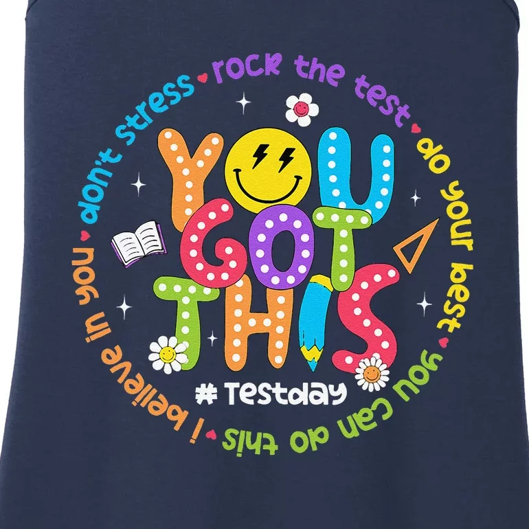 Test Day Rock The Test Teacher Testing Day You Got This Ladies Essential Tank