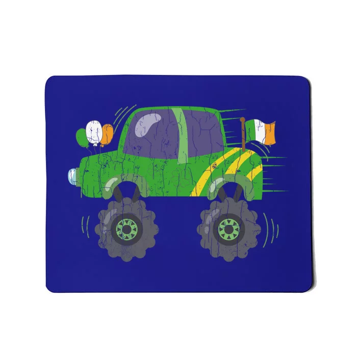 Truck Driver Racer Funny Saint Patricks Day Graphic Gift Mousepad