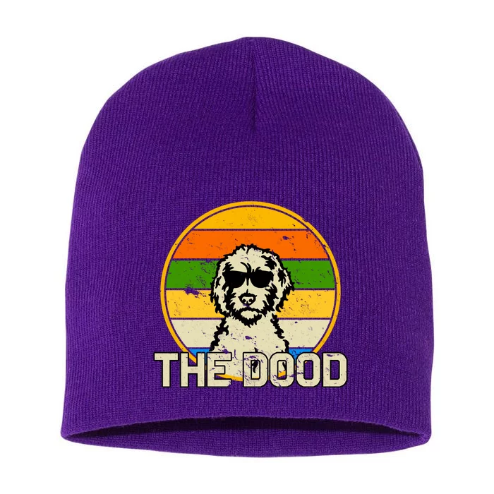 The Dood Retro Dog Short Acrylic Beanie