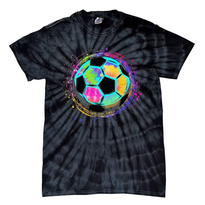 Tie Dye Soccer Ball For All Soccer Lovers Tie-Dye T-Shirt