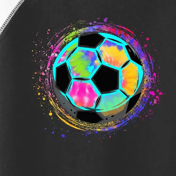 Tie Dye Soccer Ball For All Soccer Lovers Toddler Fine Jersey T-Shirt