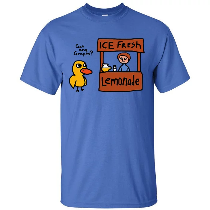 The Duck Song Got Any Grapes Funny Meme Tall T-Shirt