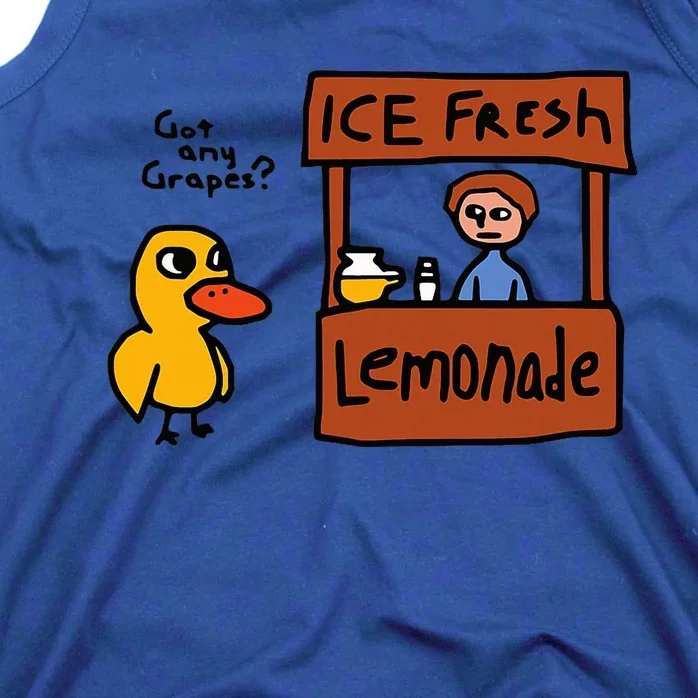 The Duck Song Got Any Grapes Funny Meme Tank Top