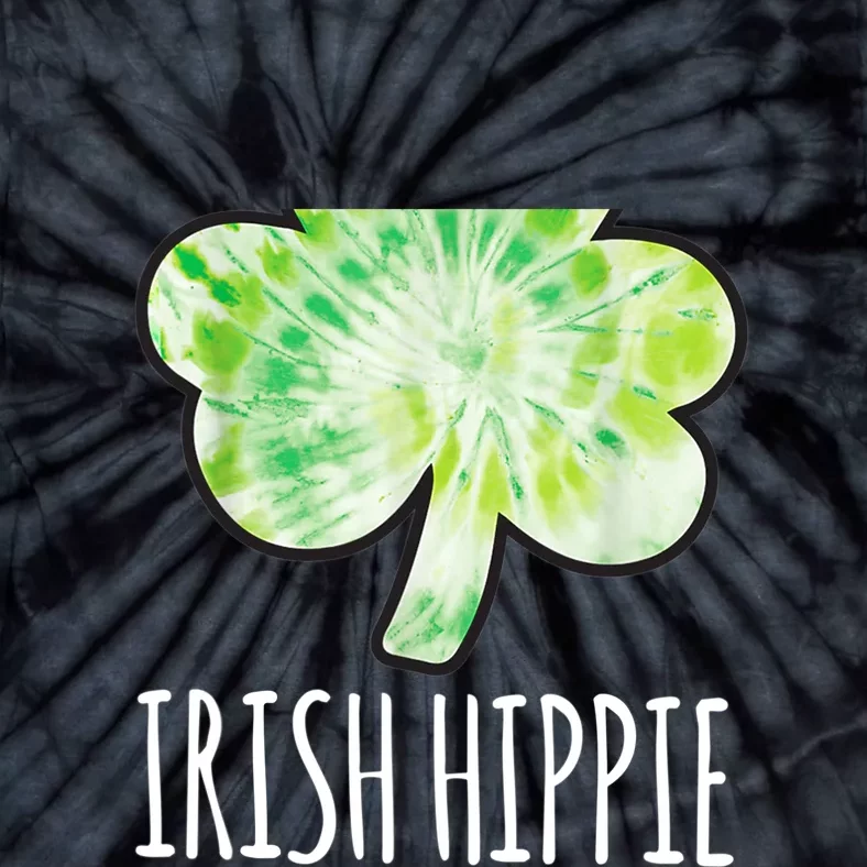 Tie Dye Shamrock Irish Hippie Clover Saint Patricks Day Tie-Dye T-Shirt