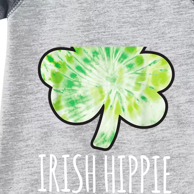 Tie Dye Shamrock Irish Hippie Clover Saint Patricks Day Infant Baby Jersey Bodysuit