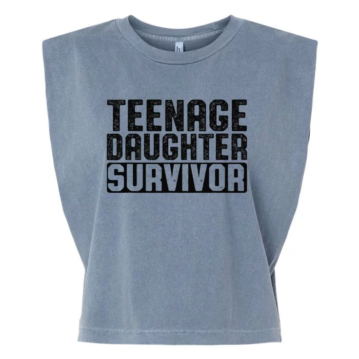 Teenage Daughter Survivor Garment-Dyed Women's Muscle Tee