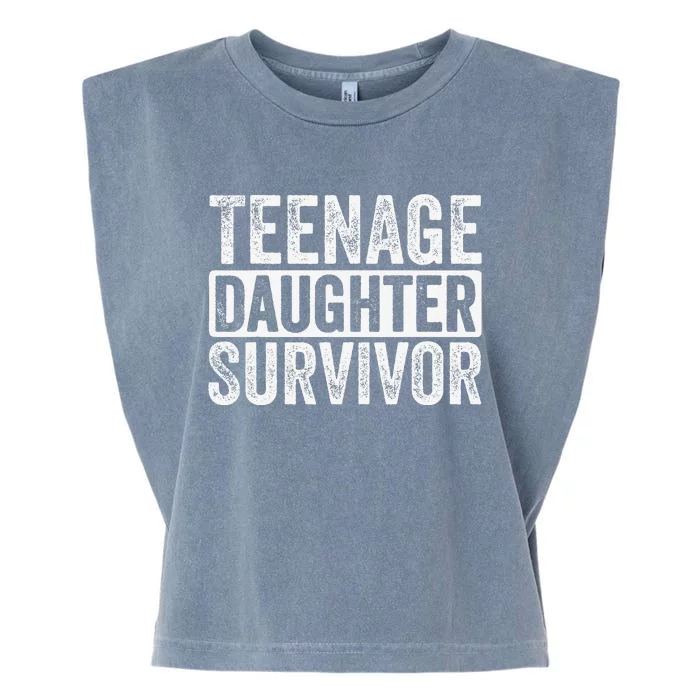 Teenage Daughter Survivor Garment-Dyed Women's Muscle Tee