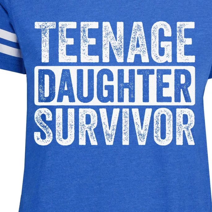 Teenage Daughter Survivor Enza Ladies Jersey Football T-Shirt