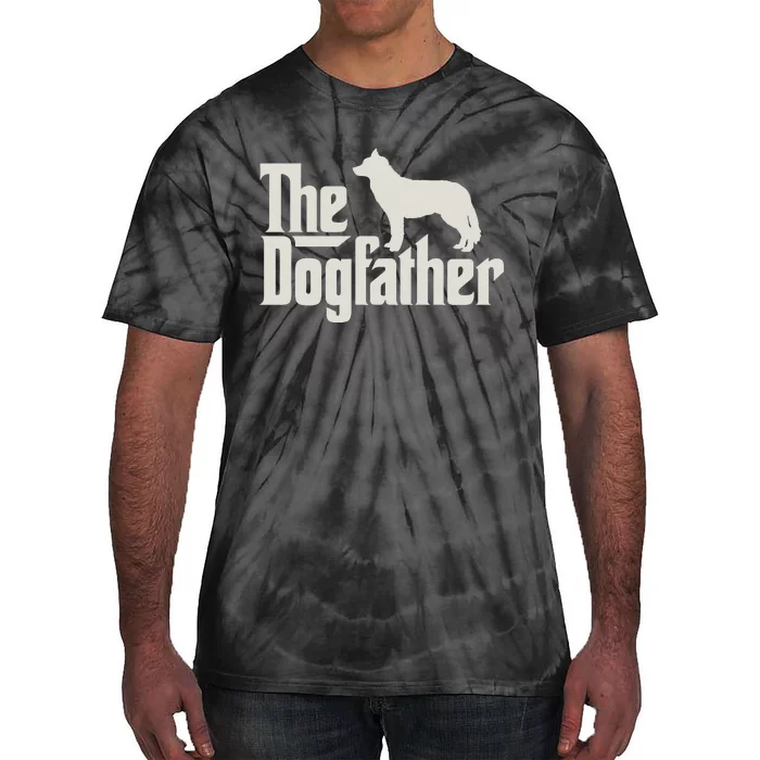 The Dogfather Siberian Husky Dog Dad Pullover Hoodie Tie-Dye T-Shirt