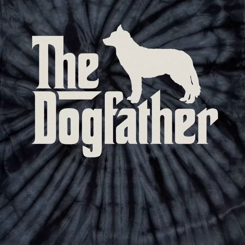 The Dogfather Siberian Husky Dog Dad Pullover Hoodie Tie-Dye T-Shirt