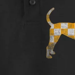 Tennessee Dog Sport Lovers Rocky Top Dry Zone Grid Performance Polo