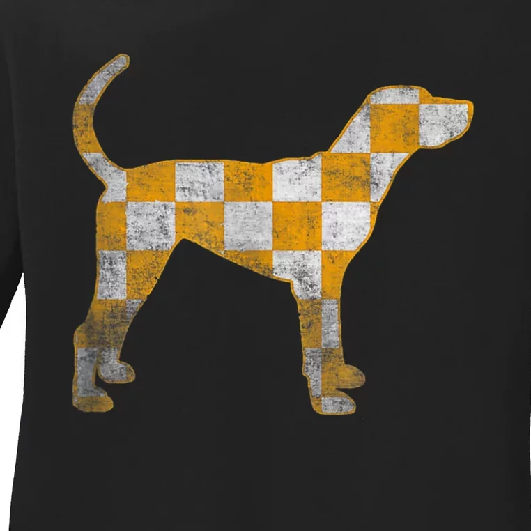 Tennessee Dog Sport Lovers Rocky Top Ladies Long Sleeve Shirt