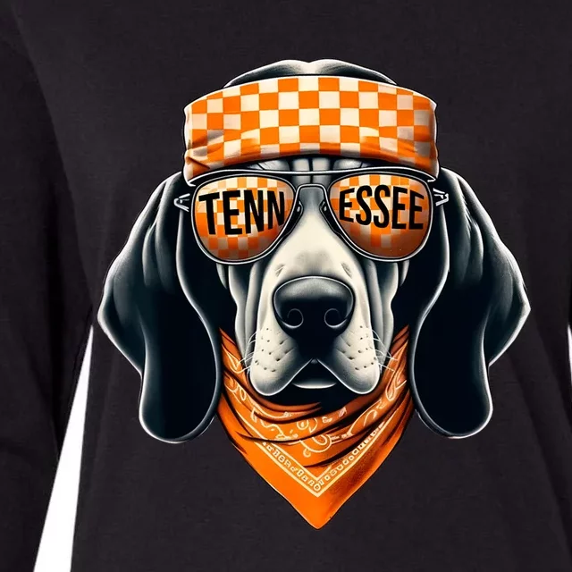 Tennessee Dog Sport Lovers Tennessee Lover Womens Cotton Relaxed Long Sleeve T-Shirt