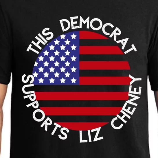 This Democrat Supports Liz Cheney Republican Trendy Gift Pajama Set