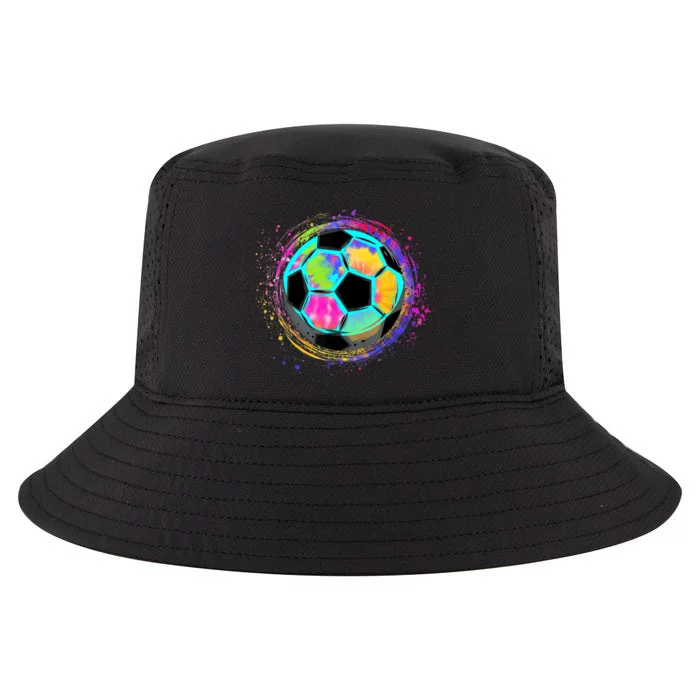 Tie Dye Soccer Ball For All Soccer Lovers Cool Comfort Performance Bucket Hat