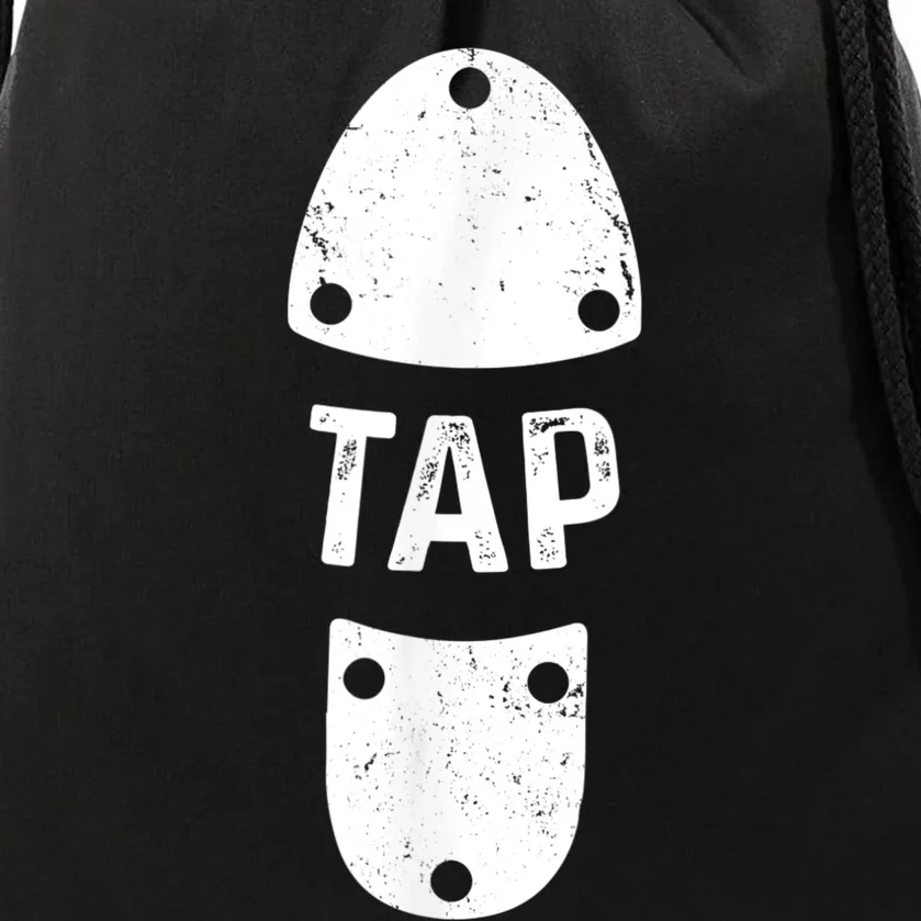 Tap Dancer Shoe Tap Dance Drawstring Bag