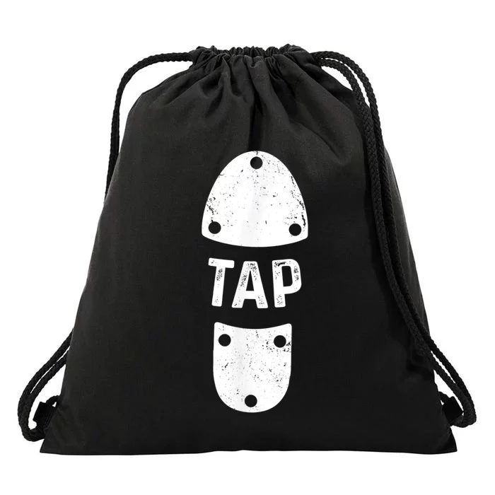 Tap Dancer Shoe Tap Dance Drawstring Bag