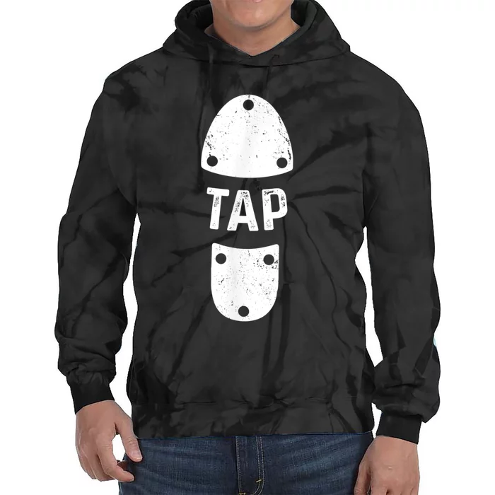 Tap Dancer Shoe Tap Dance Tie Dye Hoodie