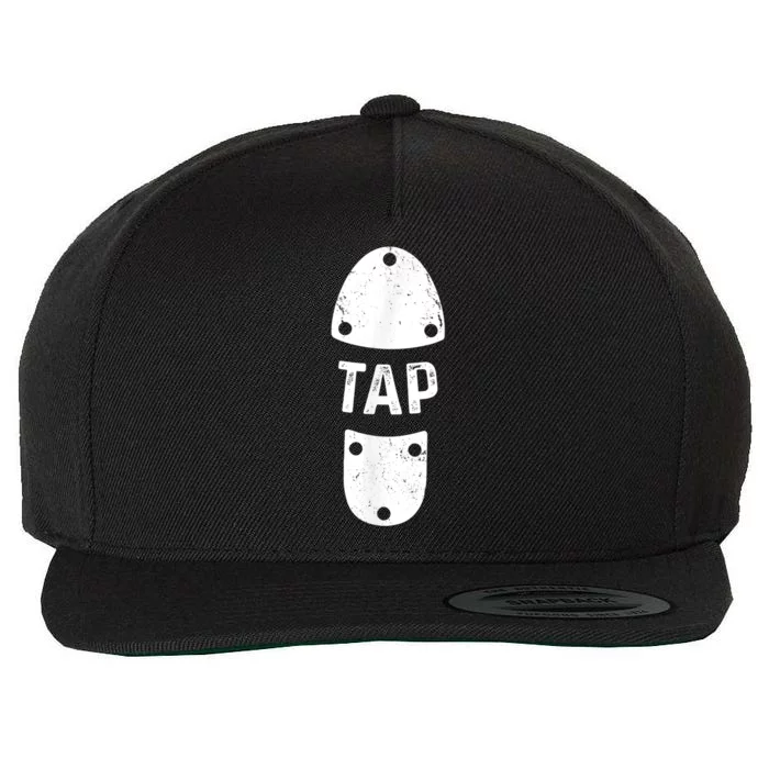 Tap Dancer Shoe Tap Dance Wool Snapback Cap