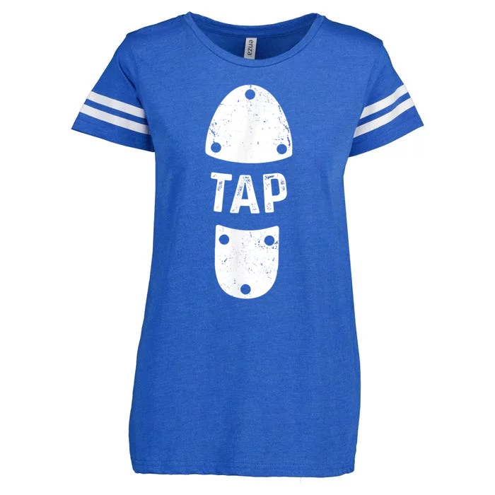 Tap Dancer Shoe Tap Dance Enza Ladies Jersey Football T-Shirt