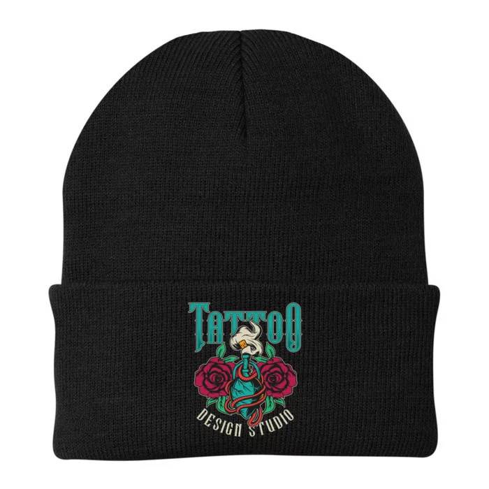 Tattoo Design Studio Knit Cap Winter Beanie