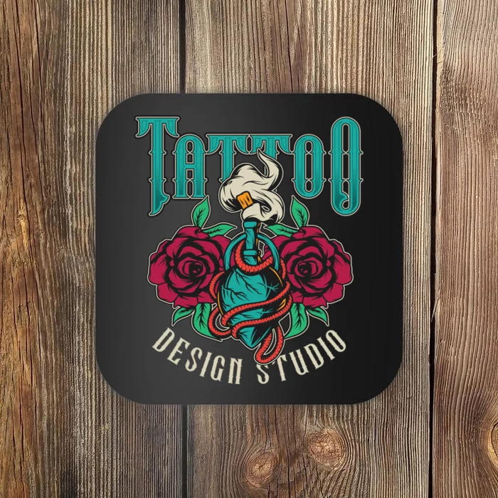 Tattoo Design Studio Coaster