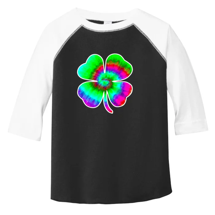 Tye Dye St Patricks Day Women Men Green Clover Irish 60's Toddler Fine Jersey T-Shirt