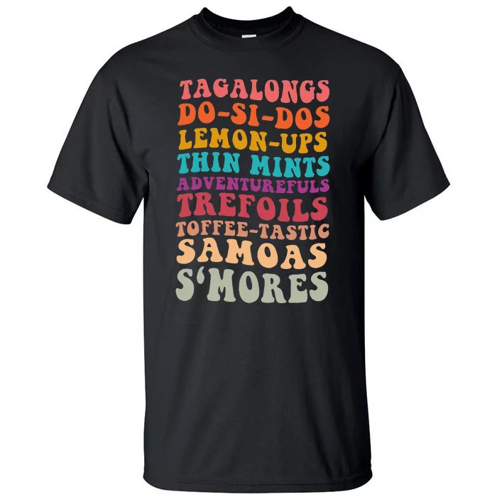 Tagalongs Do Si Sos Lemon Ups Scout Troop Scout Leader Tall T-Shirt