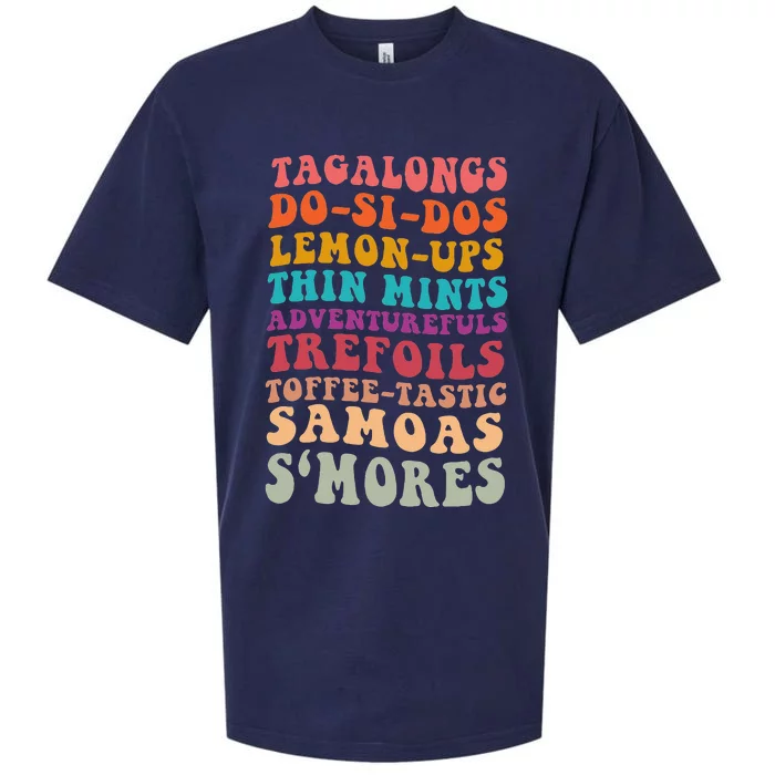 Tagalongs Do Si Sos Lemon Ups Scout Troop Scout Leader Sueded Cloud Jersey T-Shirt