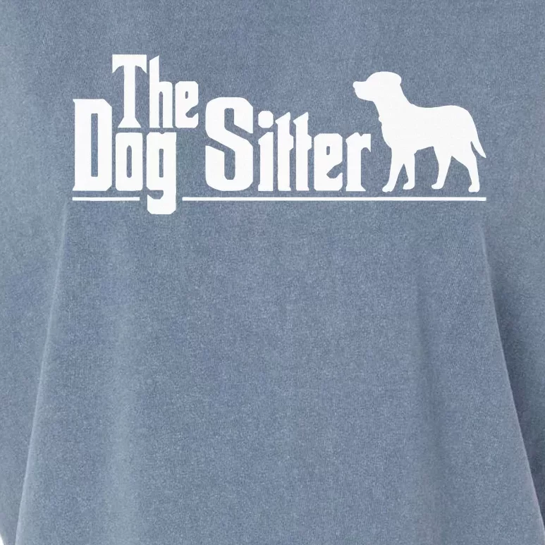 The Dog Sitter Dog Sitter Animal Pet Caretaker Garment-Dyed Women's Muscle Tee