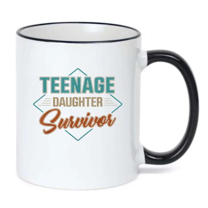 Teenage Daughter Survivor Black Color Changing Mug