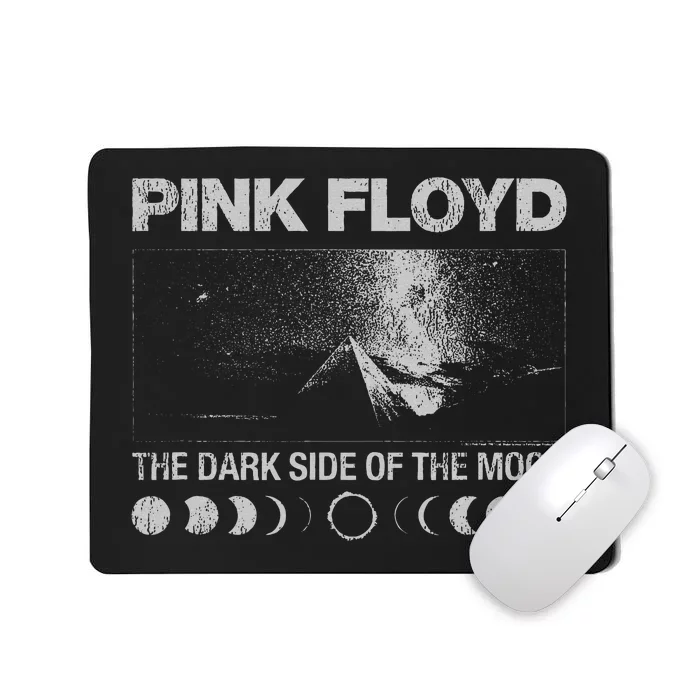 The Dark Side Of The Moon Vintage Poster Mousepad