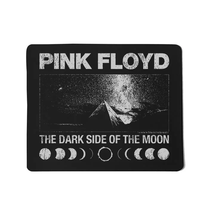 The Dark Side Of The Moon Vintage Poster Mousepad