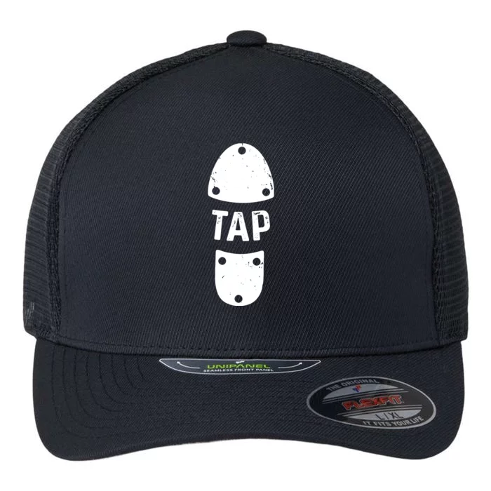 Tap Dancer Shoe Tap Dance Flexfit Unipanel Trucker Cap