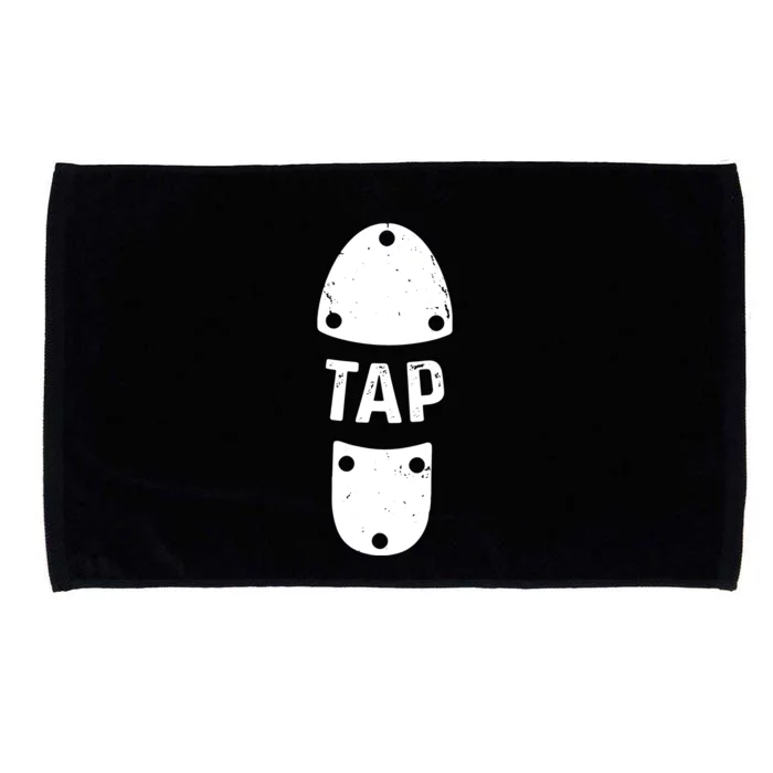 Tap Dancer Shoe Tap Dance Microfiber Hand Towel