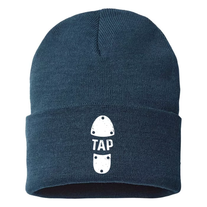 Tap Dancer Shoe Tap Dance Sustainable Knit Beanie