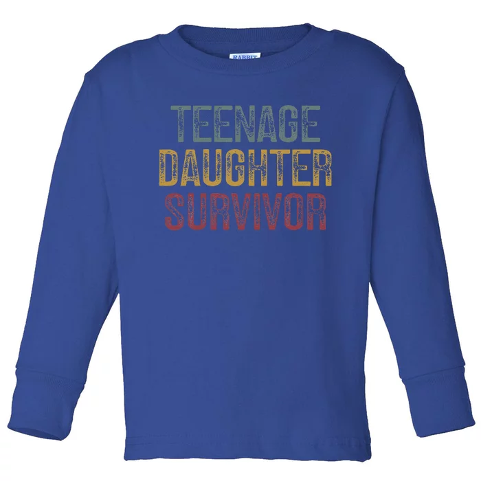 Teenage Daughter Survivor Toddler Long Sleeve Shirt