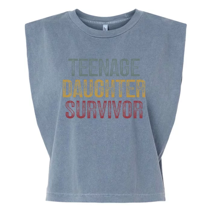 Teenage Daughter Survivor Garment-Dyed Women's Muscle Tee