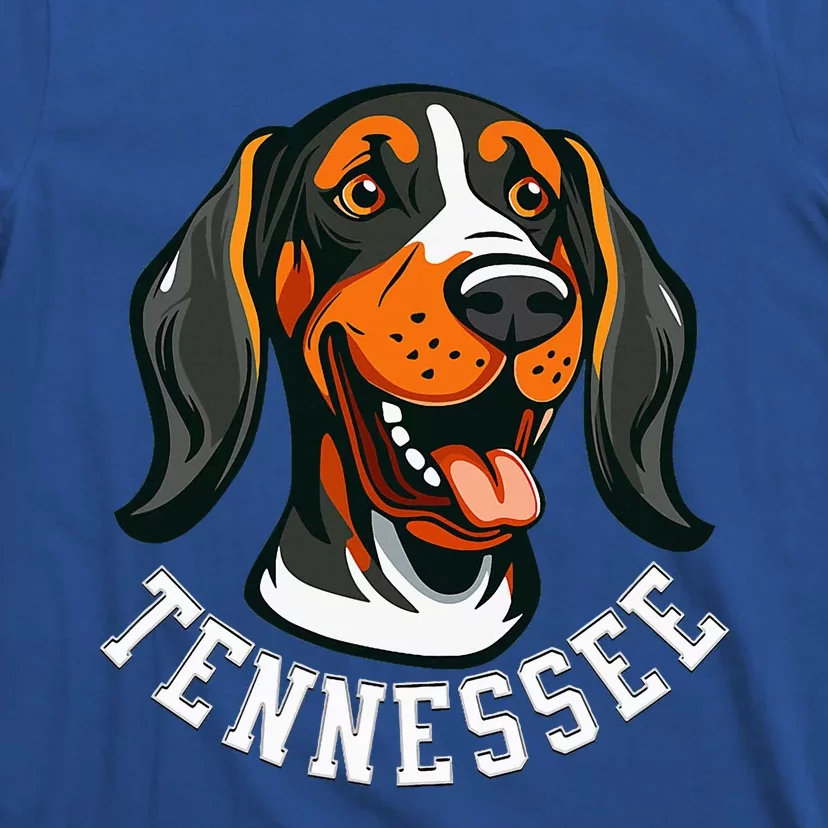 Tennessee Dog Sport Lovers Tennessee Fan Coonhound T-Shirt