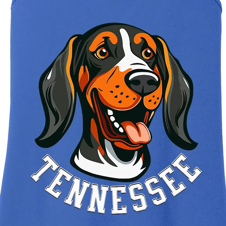 Tennessee Dog Sport Lovers Tennessee Fan Coonhound Ladies Essential Tank