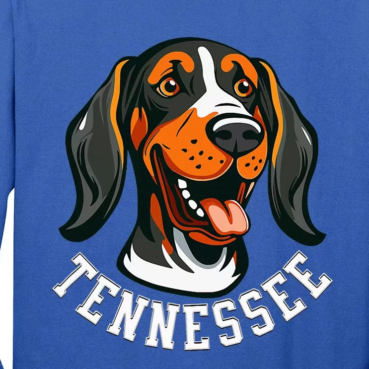 Tennessee Dog Sport Lovers Tennessee Fan Coonhound Tall Long Sleeve T-Shirt