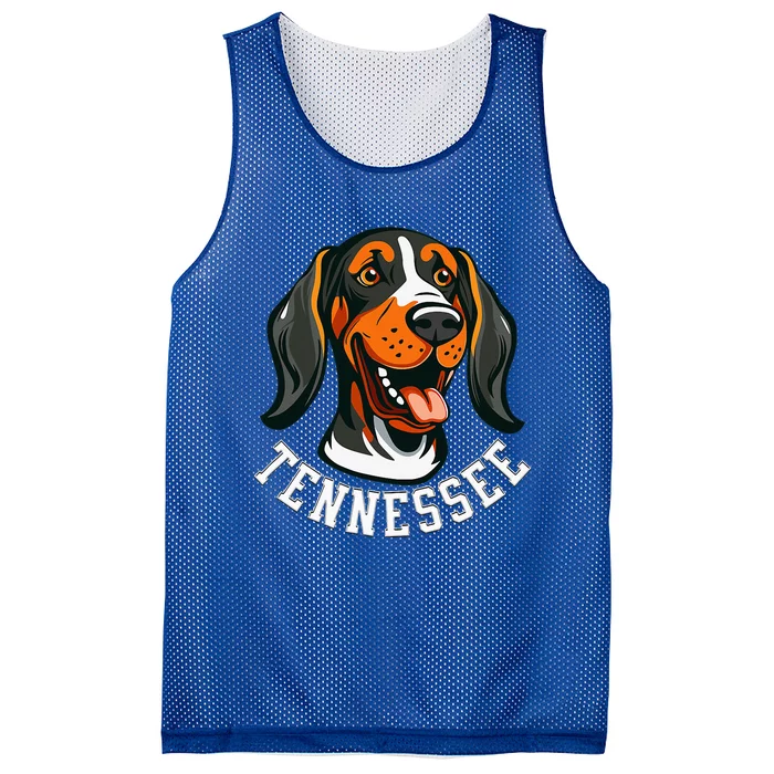 Tennessee Dog Sport Lovers Tennessee Fan Coonhound Mesh Reversible Basketball Jersey Tank