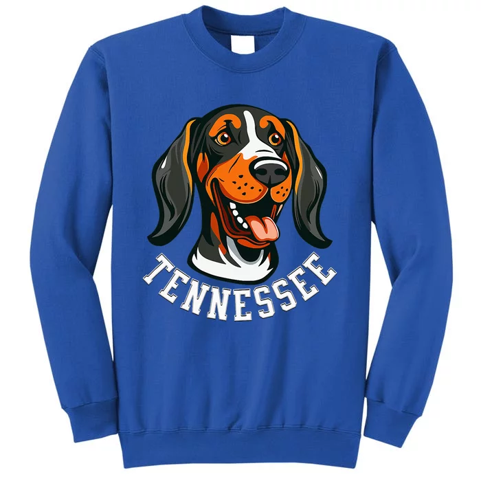 Tennessee Dog Sport Lovers Tennessee Fan Coonhound Tall Sweatshirt